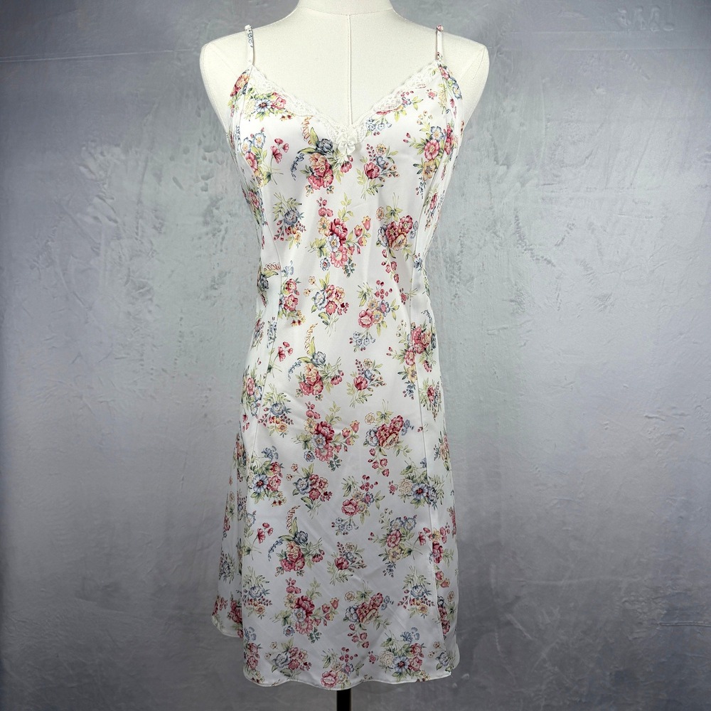 Vintage‎ BHS 90's Lana Del Rey Coquette Slip Dress Romantic Dainty Size XL
